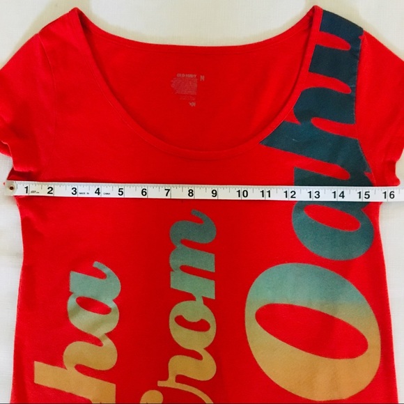 Old Navy Medium Aloha from Oahu Graphic Tee Shirt - Picture 4 of 8